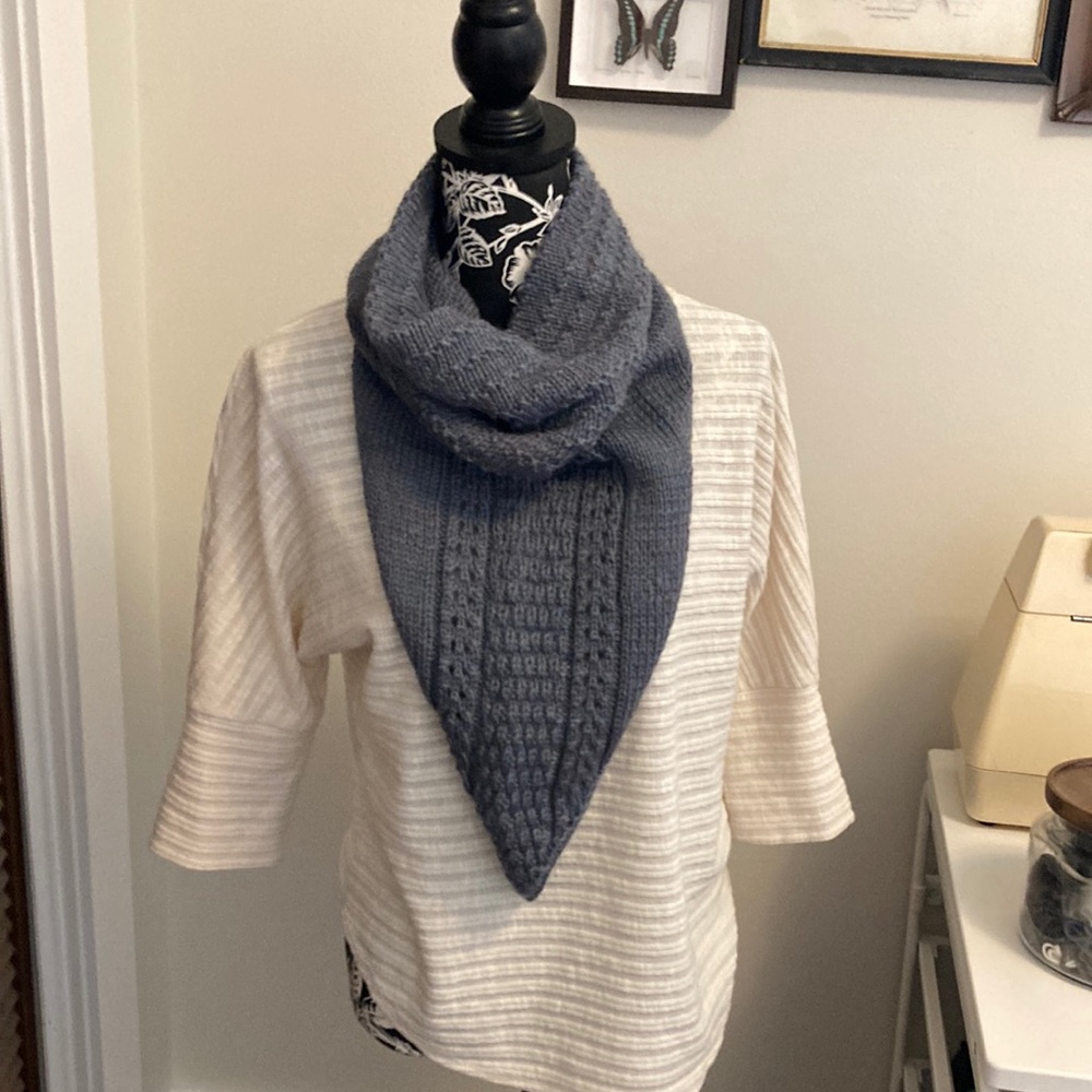 Handmade wool cowl